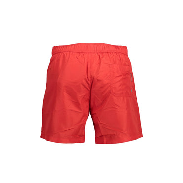 Karl Lagerfeld Beachwear Costume da Mare Uomo Rosso Logo - vista 2
