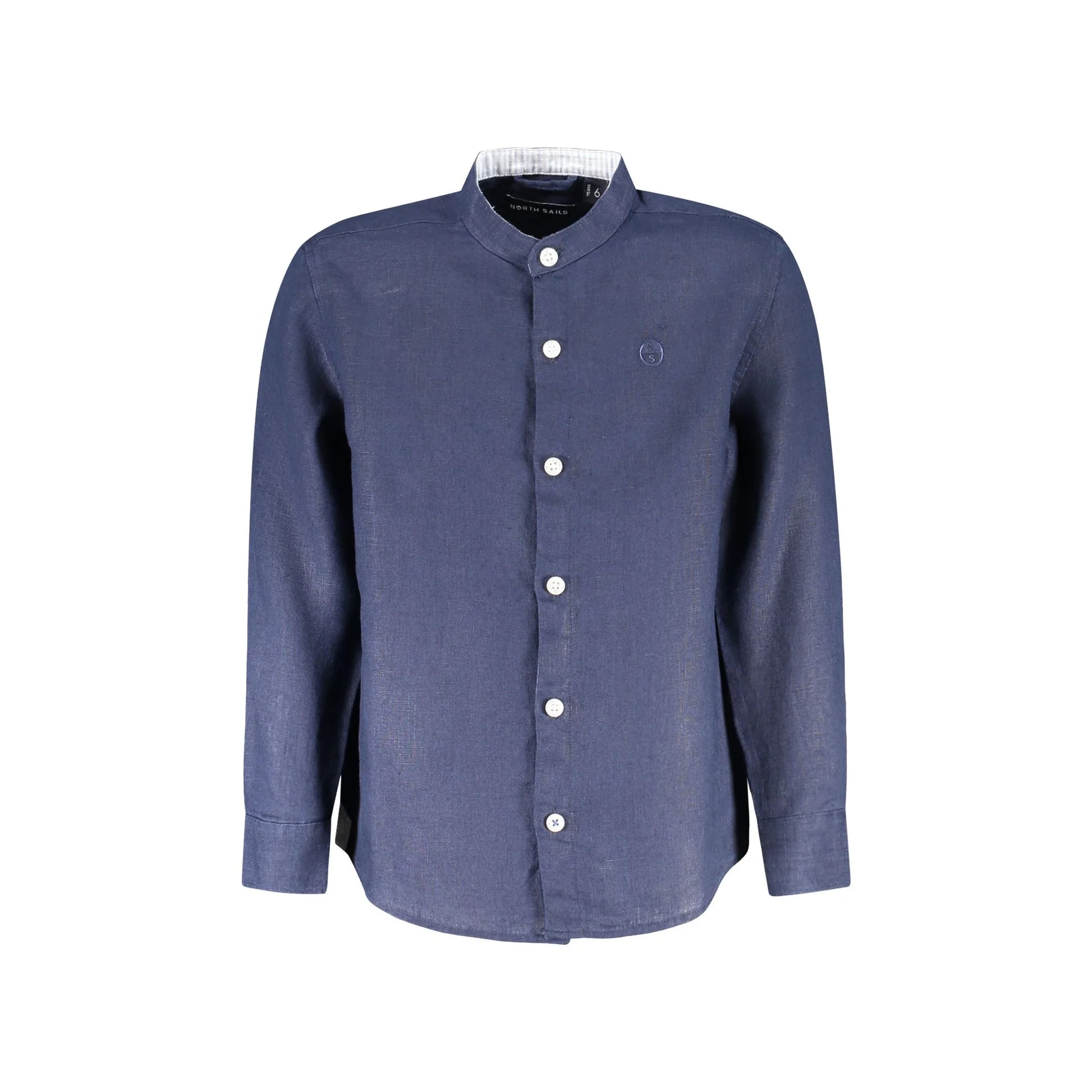 North Sails Camicia Maniche Lunghe Bambino Blu Ricamo Camicie - foto prodotto