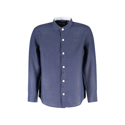 North Sails Camicia Maniche Lunghe Bambino Blu Ricamo Camicie - foto prodotto