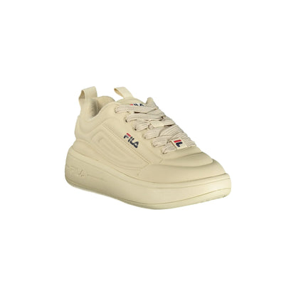 Fila Sneakers Donna Beige Ricamo - vista 2