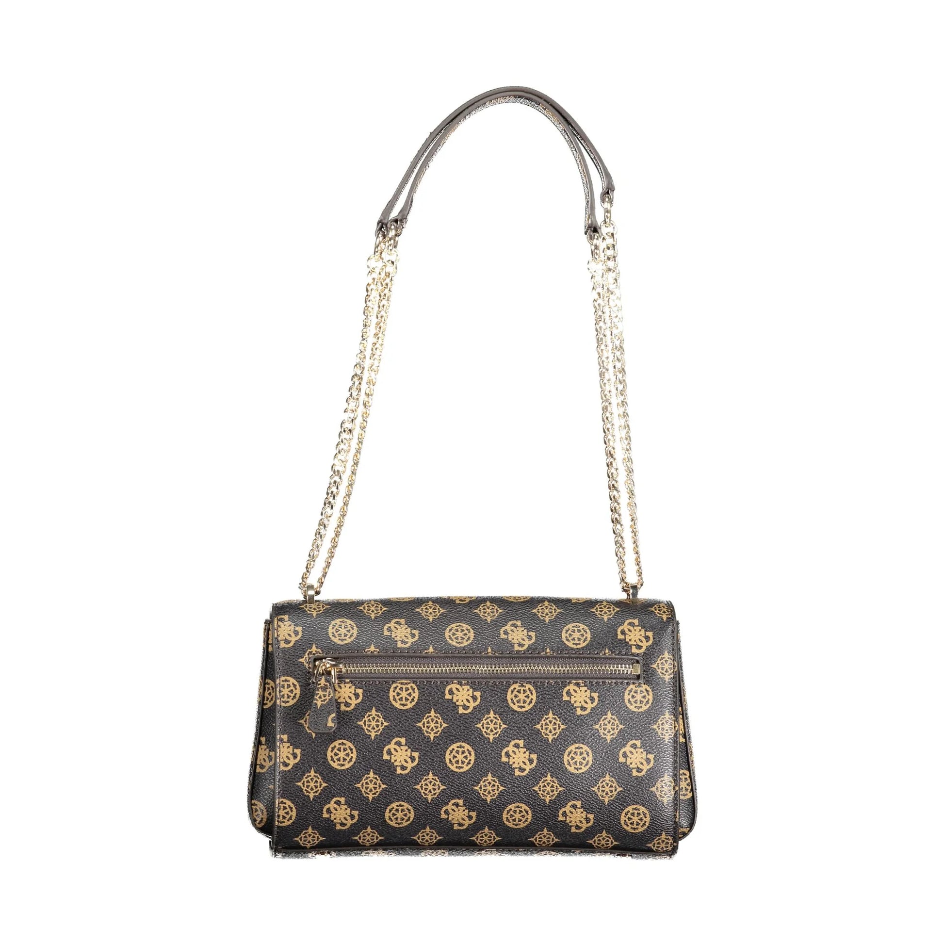GUESS JEANS Borsa Donna Loralee Marrone con Manici in Catena Borse - vista 2