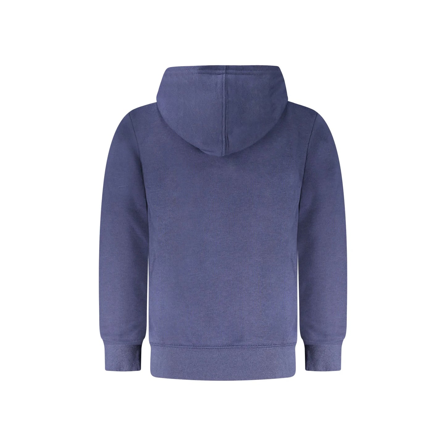 Nike Felpa Bambino Blu con Cappuccio Felpata Tascone Stampa Logo Felpe unisex - vista 2