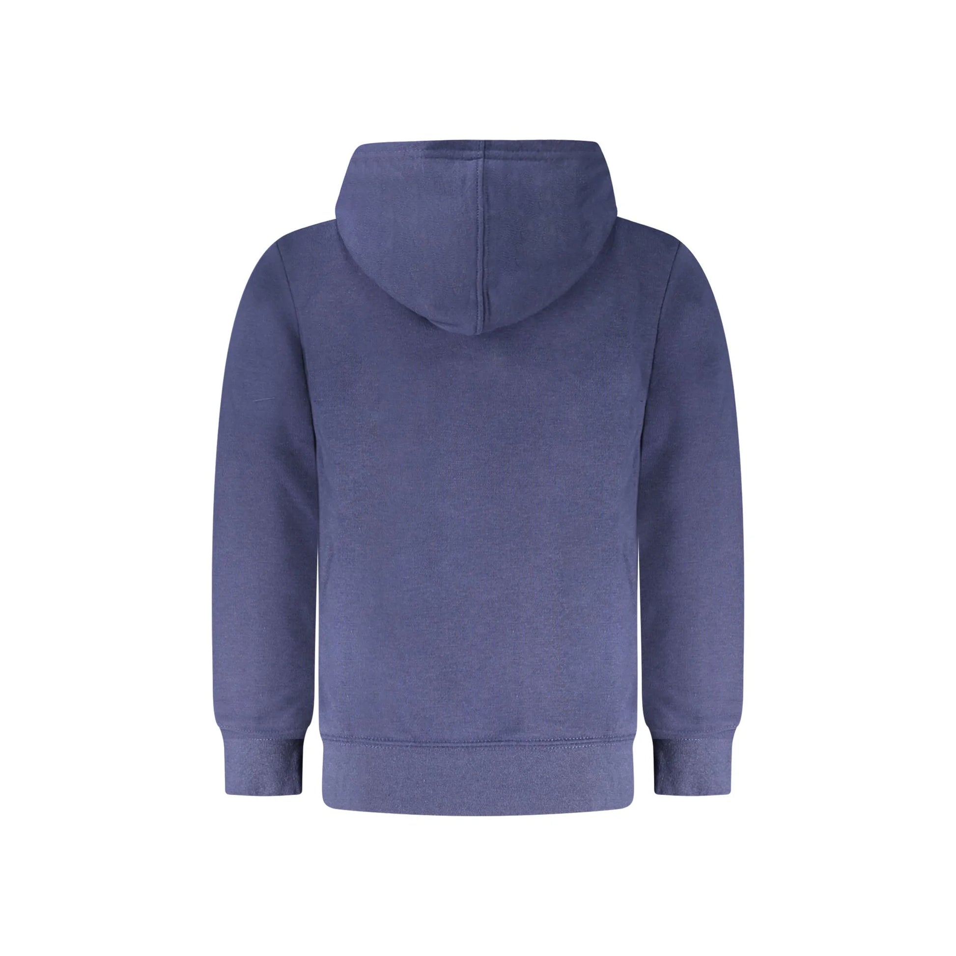 Nike Felpa Bambino Blu con Cappuccio Felpata Tascone Stampa Logo Felpe unisex - vista 2