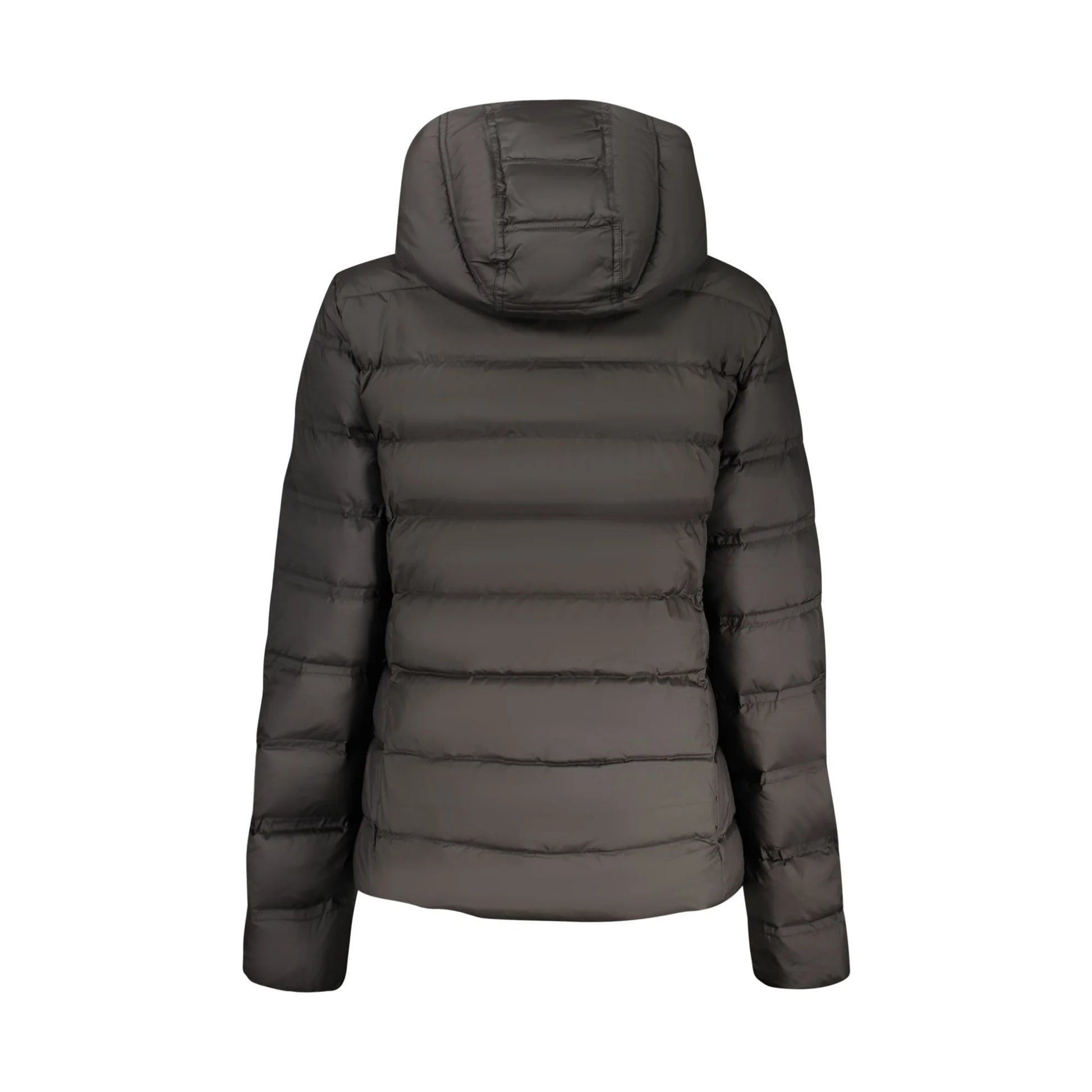 Tommy Hilfiger Giubbotto Donna Nero Cappuccio Ricamo Logo Giubbotti e Giacche - vista 2