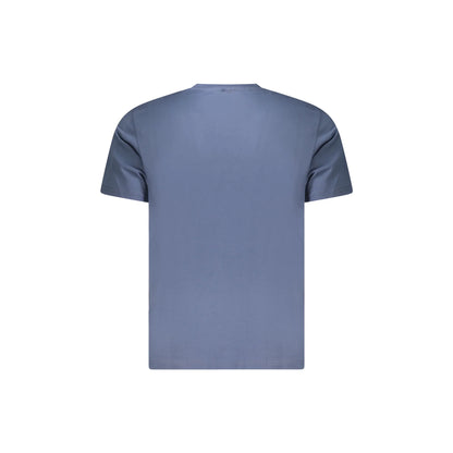 North Sails T-Shirt Maniche Corte Uomo Blu Stampa Logo - vista 2
