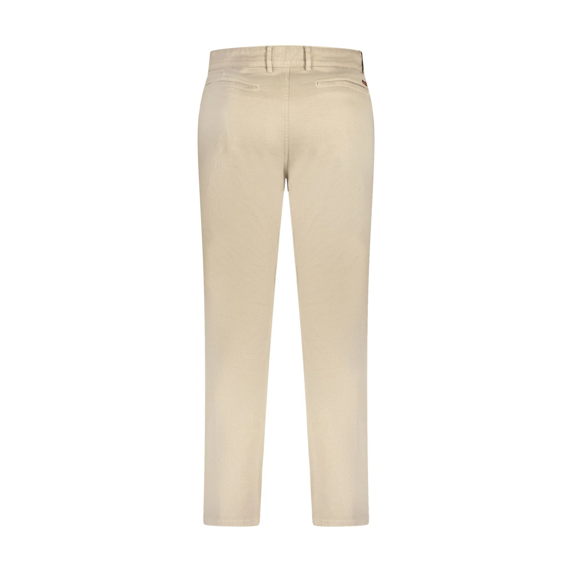 Boss Pantaloni Uomo Marrone Slim Fit Logo - vista 2