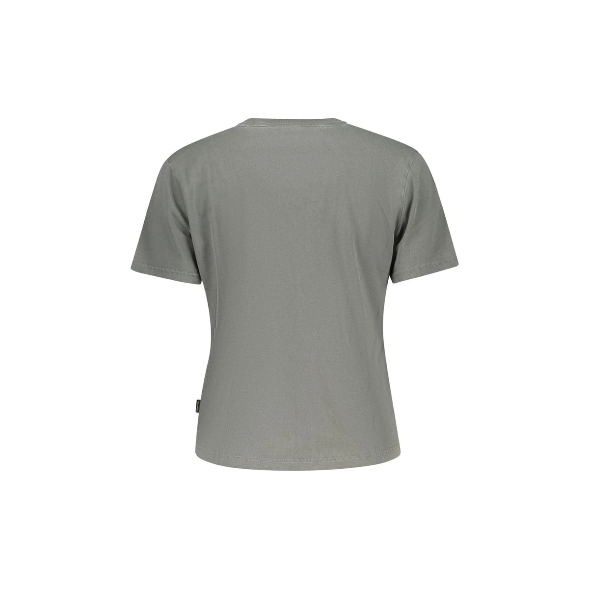 CONVERSE T-SHIRT MANICHE CORTE DONNA GRIGIO