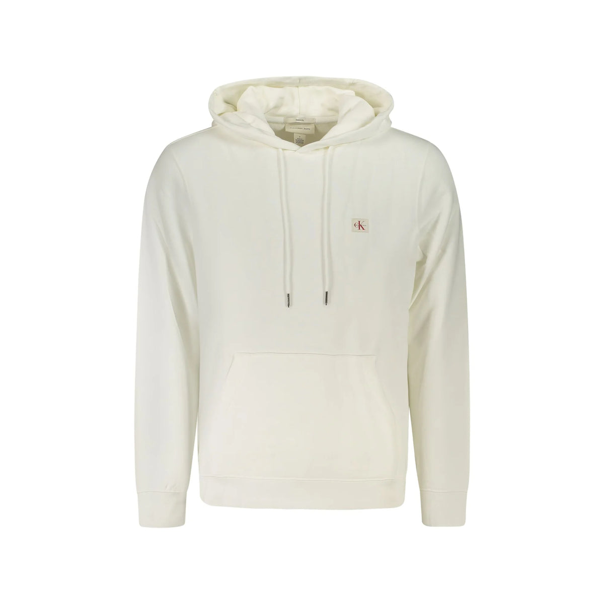 CALVIN KLEIN FELPA SENZA ZIP UOMO BIANCO