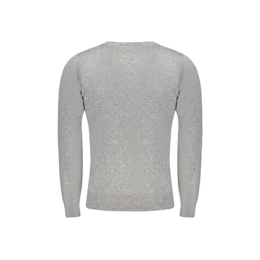 Cavalli Class Maglia Uomo Grigia Girocollo con Logo Maglie grigio - vista 2