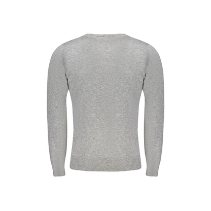 Cavalli Class Maglia Uomo Grigia Girocollo con Logo Maglie grigio - vista 2