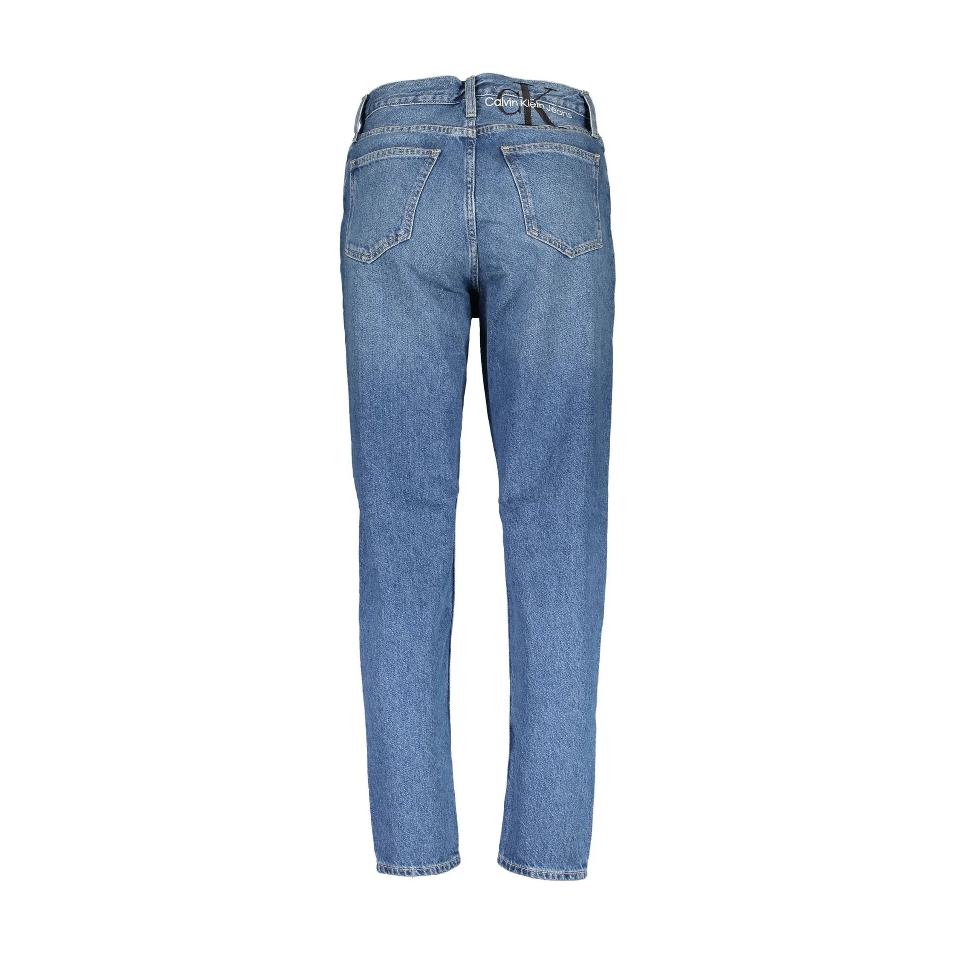 Calvin Klein Jeans Donna Blu Ricamo - vista 2