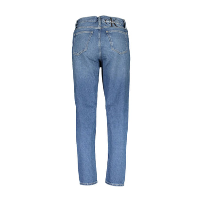 Calvin Klein Jeans Donna Blu Ricamo - vista 2