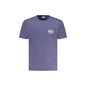 Wrangler T-Shirt Maniche Corte Uomo Blu Stampa Logo - foto prodotto