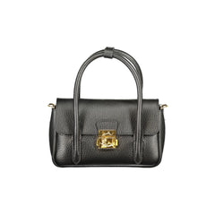 Coccinelle Borsa a Tracolla Pelle Donna Nera Logo