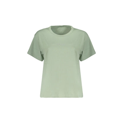 PEPE JEANS T-SHIRT MANICHE CORTE DONNA VERDE