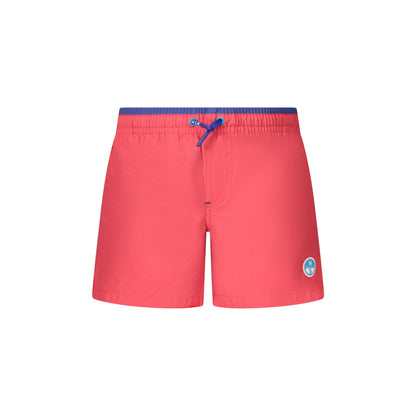 North Sails Costume Mare Bambino Rosso Logo - foto prodotto
