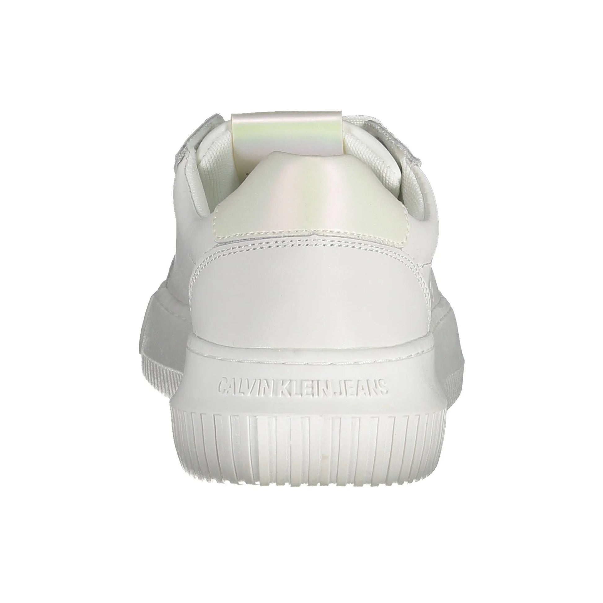 CALVIN KLEIN Scarpe Sneakers Donna Bianche con Dettagli Logo bianco - vista 2