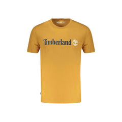Timberland T-Shirt Μανίκια Κοντά Ανδρική Καφέ Εκτύπωση