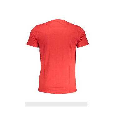 Cavalli Class T-Shirt Maniche Corte Uomo Rossa Stampa rosso - vista 2