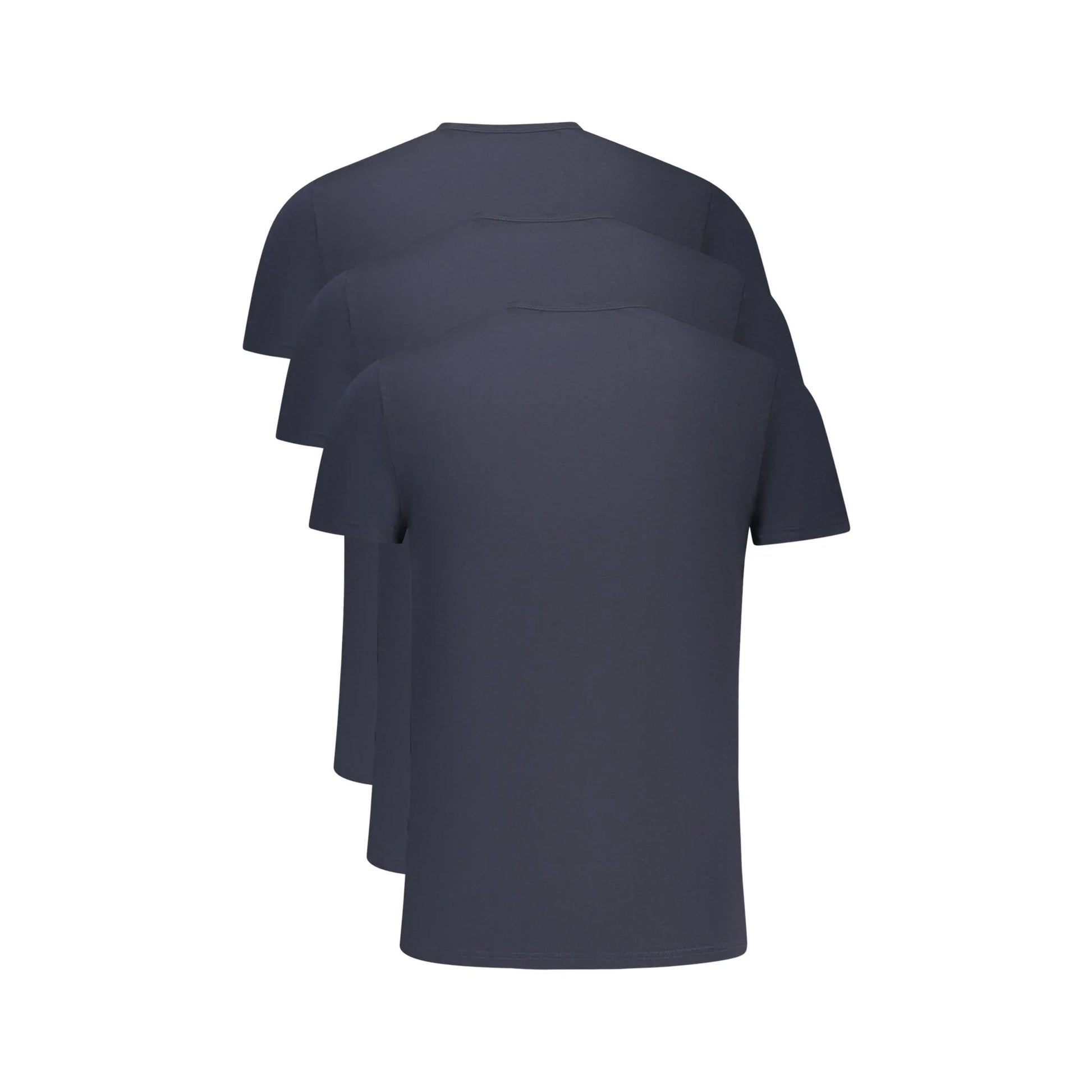 Tommy Hilfiger T-Shirt Uomo Blu Tri-Pack Maniche Corte Ricamo Logo - vista 2