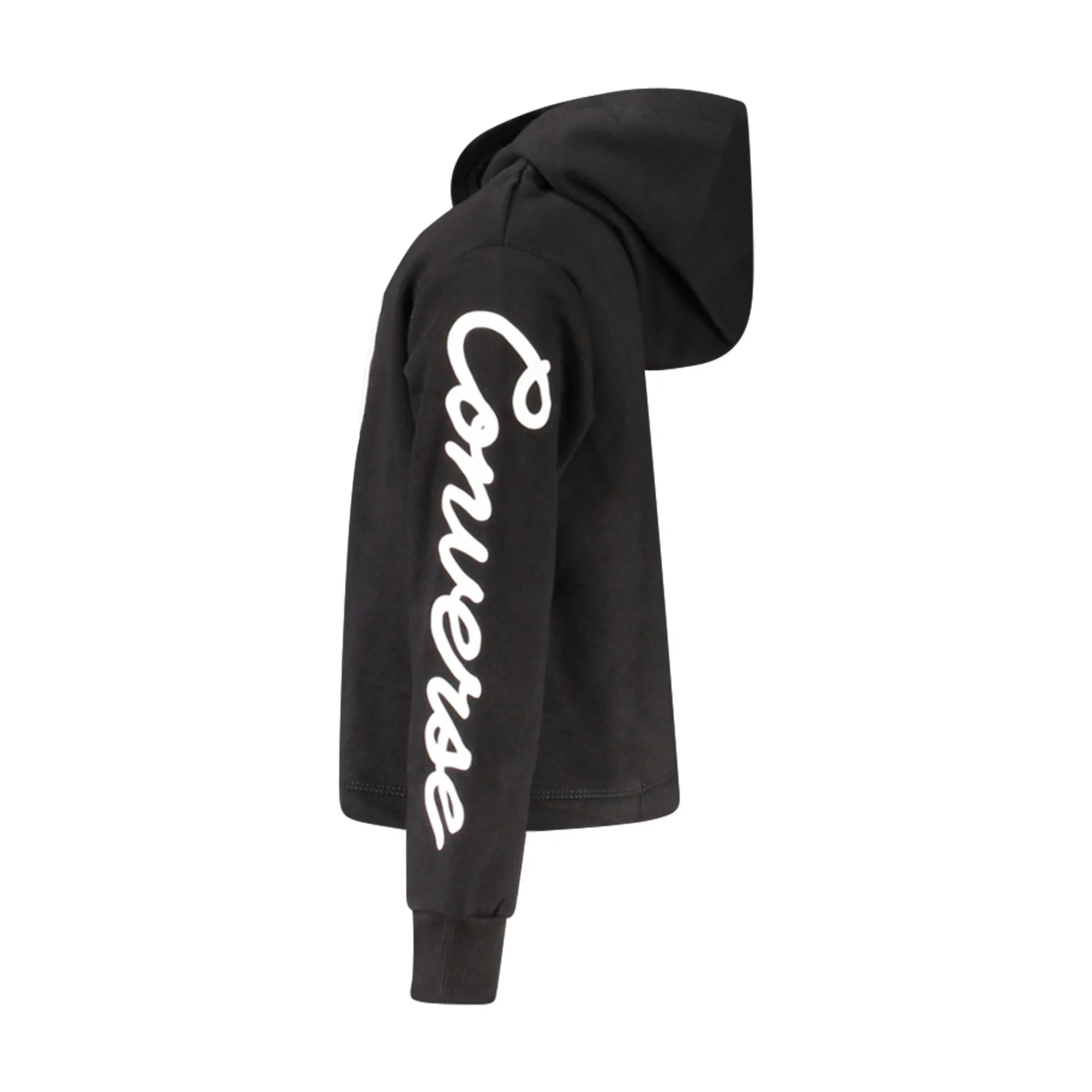 CONVERSE FELPA SENZA ZIP BAMBINA NERO