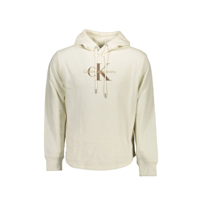 Calvin Klein Felpa Maniche Lunghe Uomo Bianca Ricamo Felpe Bianco - foto prodotto