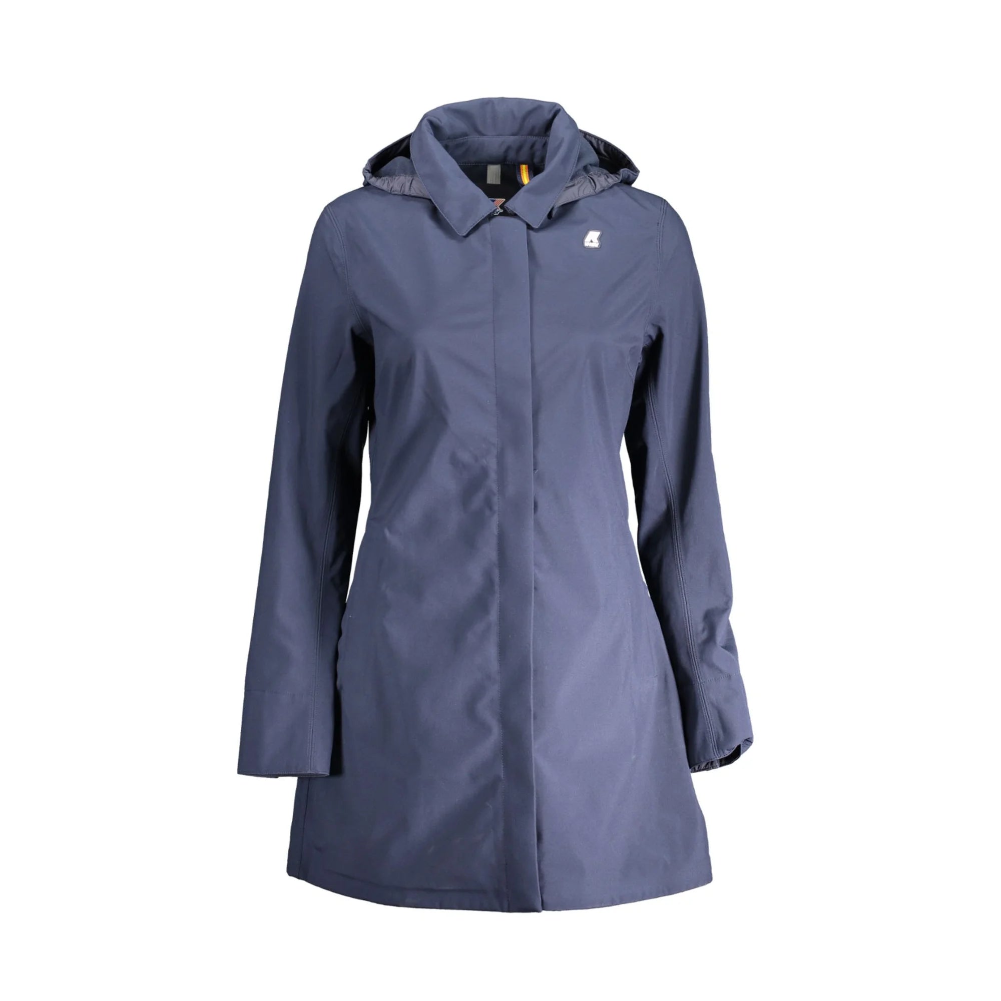 K-Way Giubbotto Maniche Lunghe Donna Blu Zip Logo Giubbotti e Giacche - foto prodotto