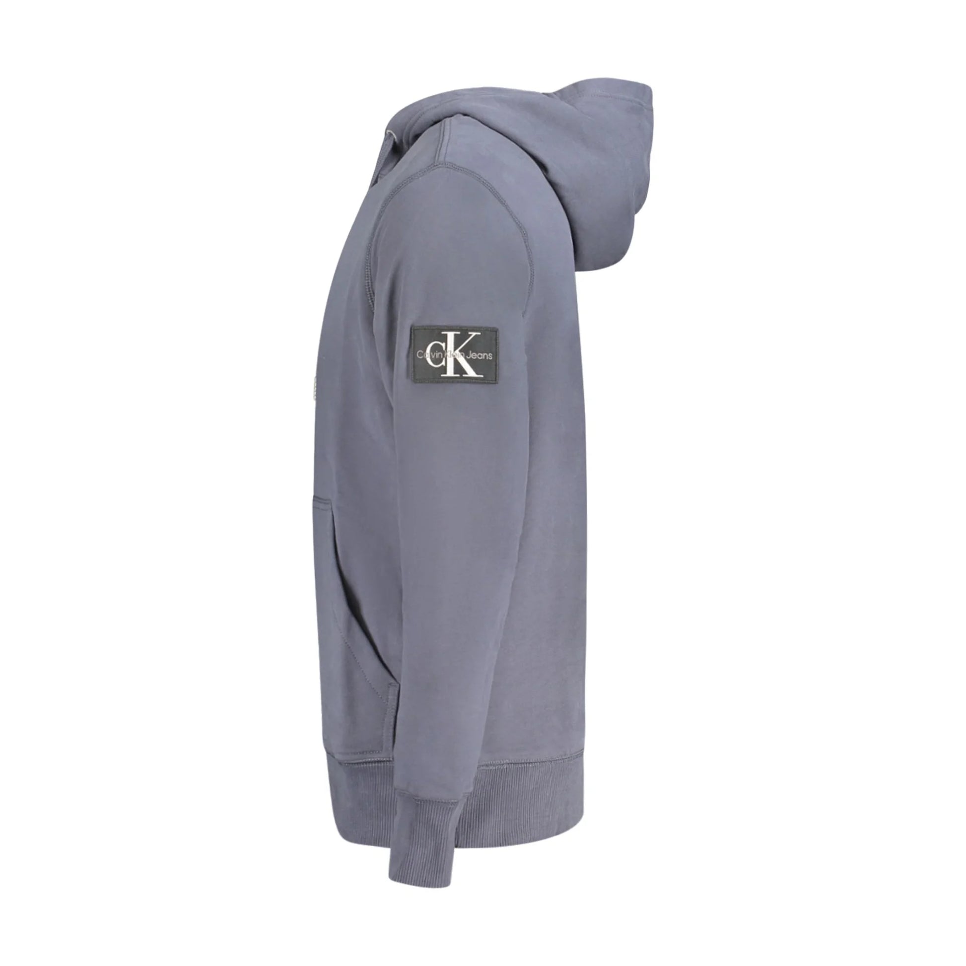 Calvin Klein Felpa Maniche Lunghe Uomo Blu Logo Felpe - vista 3