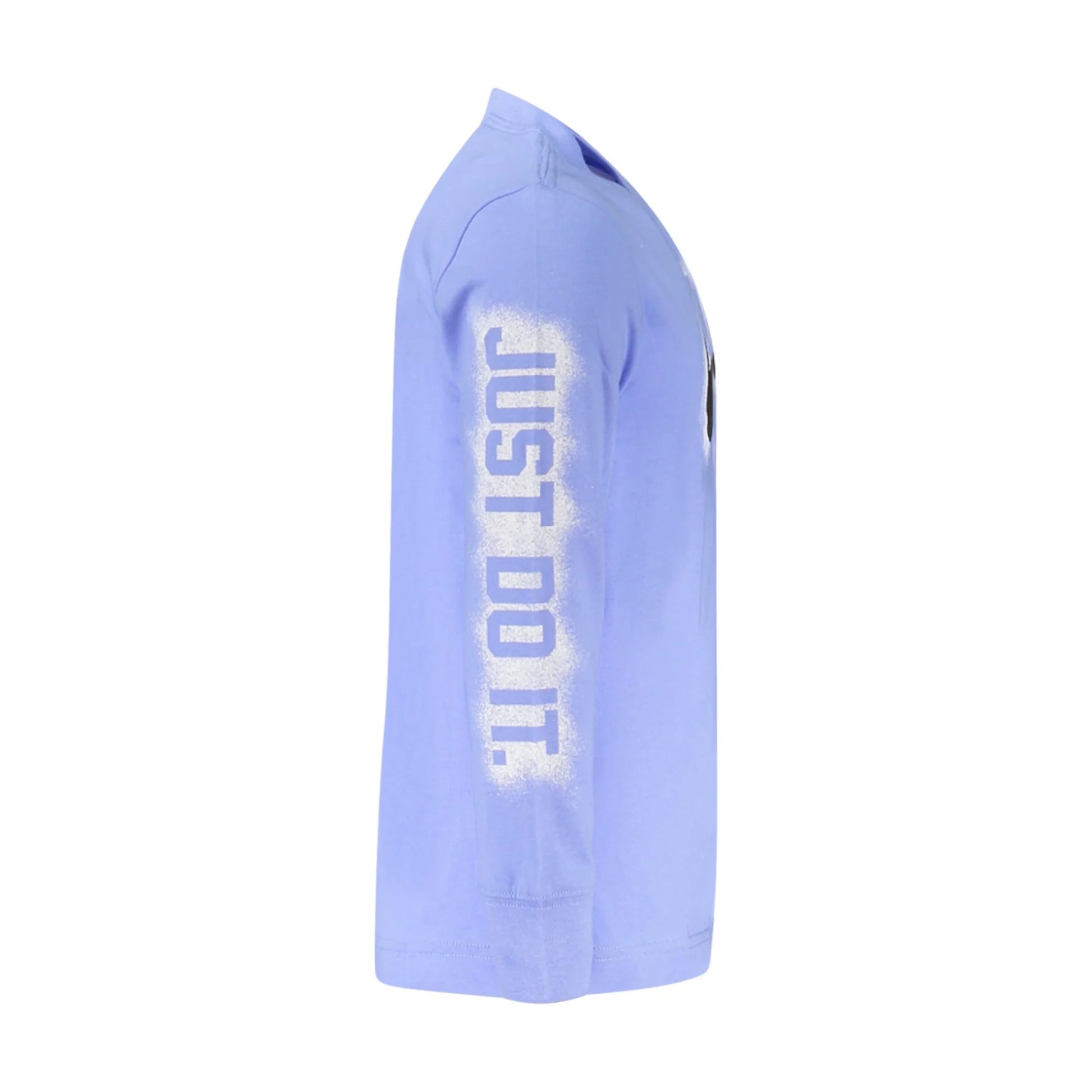 Nike T-Shirt Maniche Lunghe Unisex Azzurra Stampa azzurro - vista 3