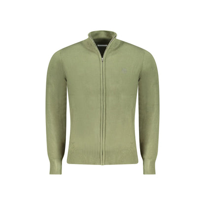 North Sails Cardigan Uomo Verde con Zip e Tasche in Maglia Maglie - foto prodotto