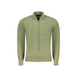 North Sails Cardigan Uomo Verde con Zip e Tasche in Maglia Maglie - foto prodotto