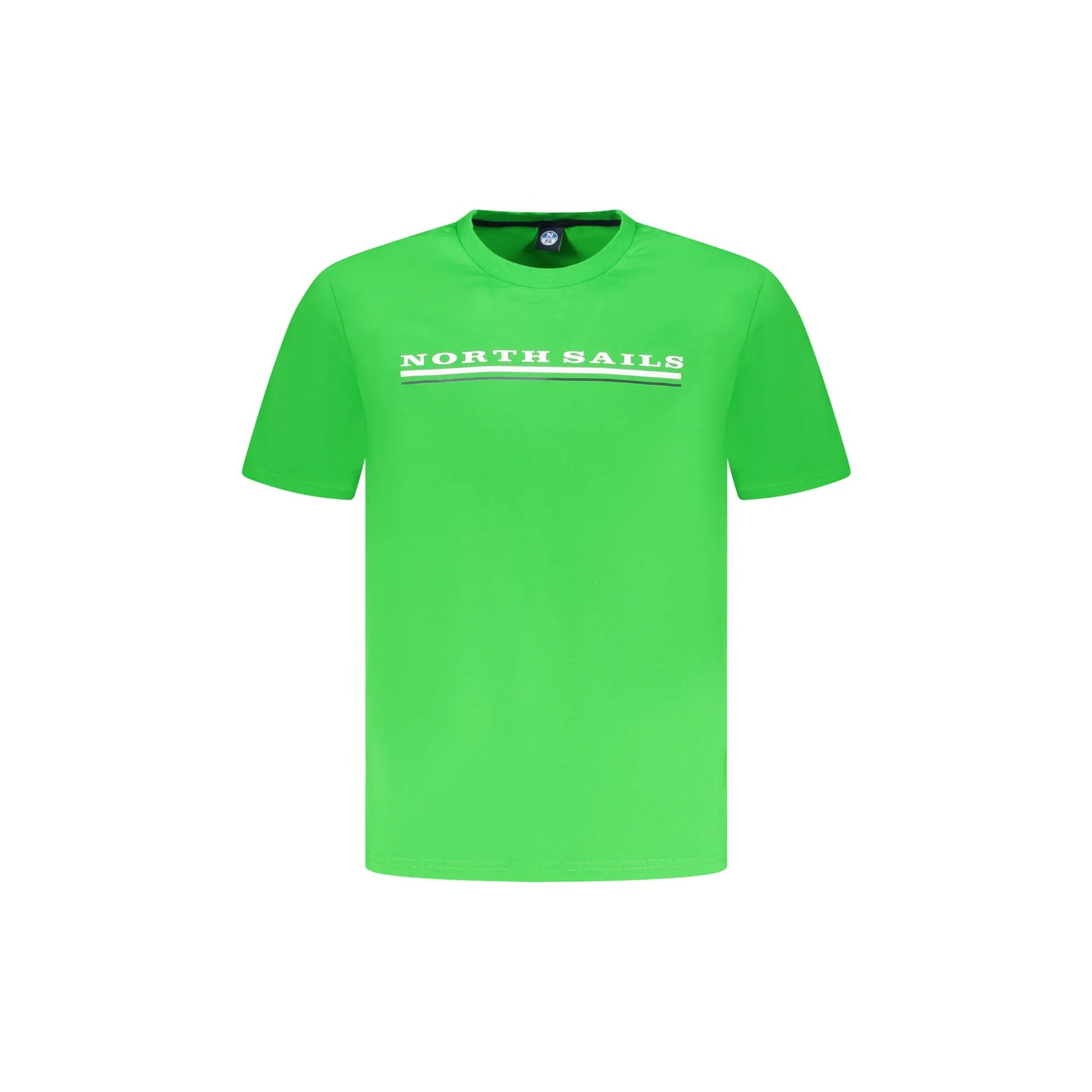 North Sails T-Shirt Maniche Corte Uomo Verde Stampa Logo - foto prodotto