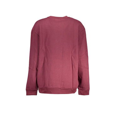 Cavalli Class Felpa Donna Viola Girocollo con Logo Ricamato Felpe - vista 2