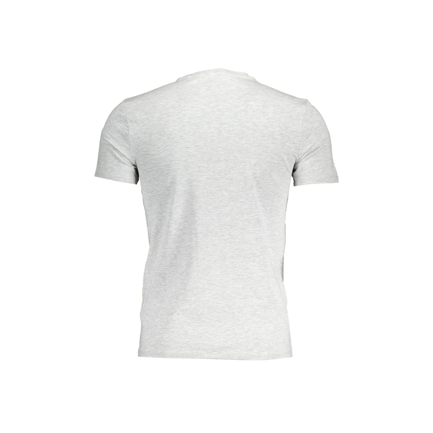 Guess Jeans T-Shirt Maniche Corte Uomo Grigia Logo grigio - vista 2