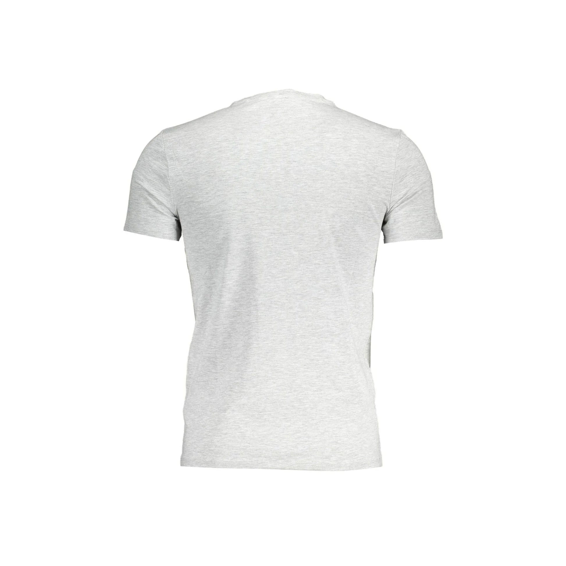 Guess Jeans T-Shirt Maniche Corte Uomo Grigia Logo grigio - vista 2