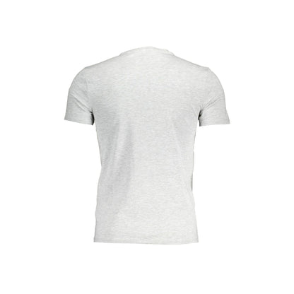 Guess Jeans T-Shirt Maniche Corte Uomo Grigia Logo grigio - vista 2