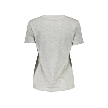 Guess Jeans T-Shirt Maniche Corte Donna Grigia Stampa Logo grigio - vista 2