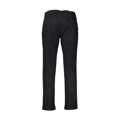 La Martina Pantaloni Uomo Nero Ricamo - vista 2