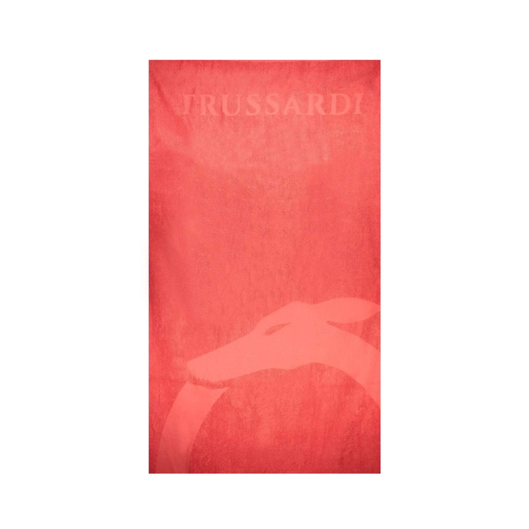 TRUSSARDI JEANS TELO MARE DONNA ROSSO