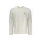 Calvin Klein T-Shirt Maniche Lunghe Uomo Bianca Ricamo Logo Bianco - foto prodotto