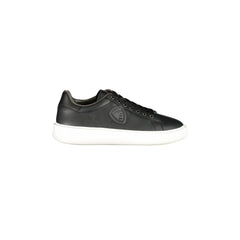 BLAUER Scarpe Sportive Uomo Nere con Applicazione Logo