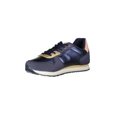U.S. POLO ASSN. Scarpe Sneakers Donna Blu con Stampa e Dettagli a Contrasto - vista 2