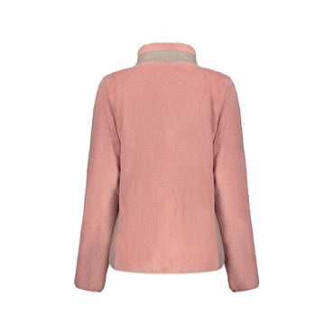 Norway 1963 Felpa Donna Rosa con Zip Peluche Applicazione Logo Felpe - vista 2
