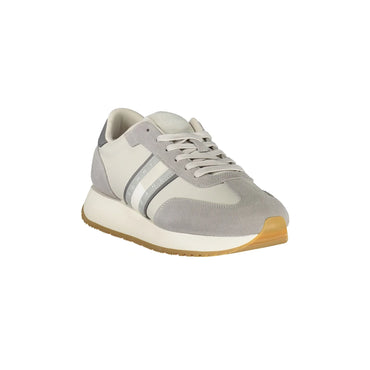 TOMMY HILFIGER Scarpe Sneakers Uomo Grigie con Dettagli a Contrasto grigio - vista 2