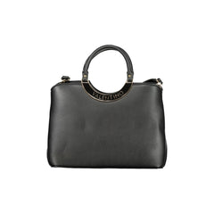 Valentino Bags Sac Femme Noir 2 Poignées Bandoulière Fermeture Éclair Logo