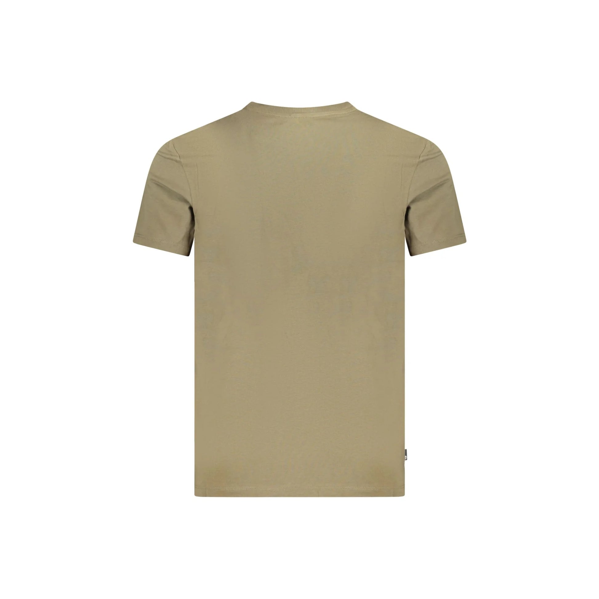 Timberland T-Shirt Maniche Corte Uomo Verde Stampa Logo - vista 2