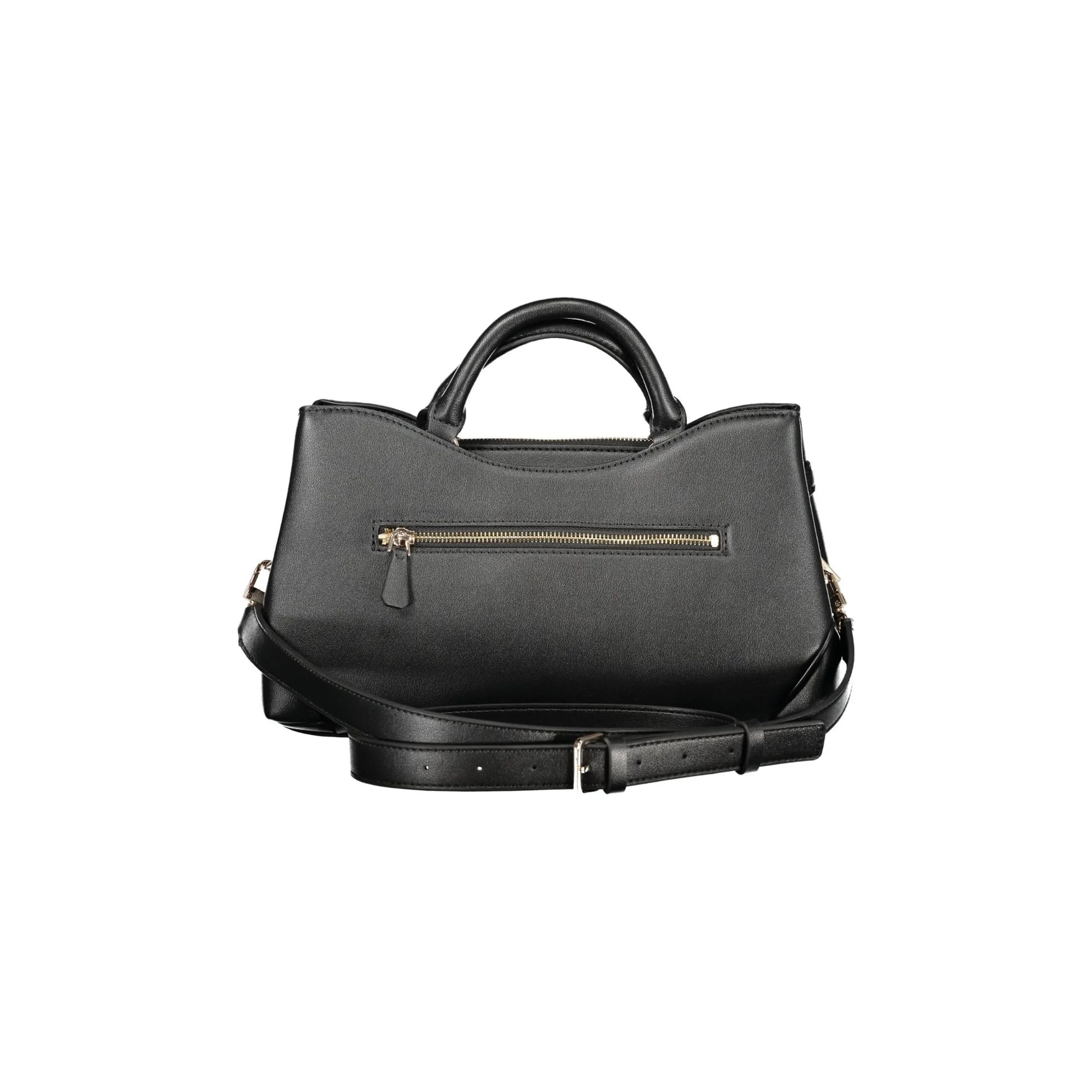 Guess Jeans Borsa a Tracolla Donna Nera Logo Borse nero - vista 2