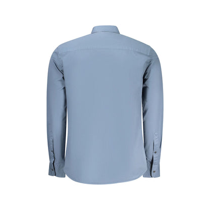 North Sails Camicia Maniche Lunghe Uomo Blu Ricamo Camicie - vista 2