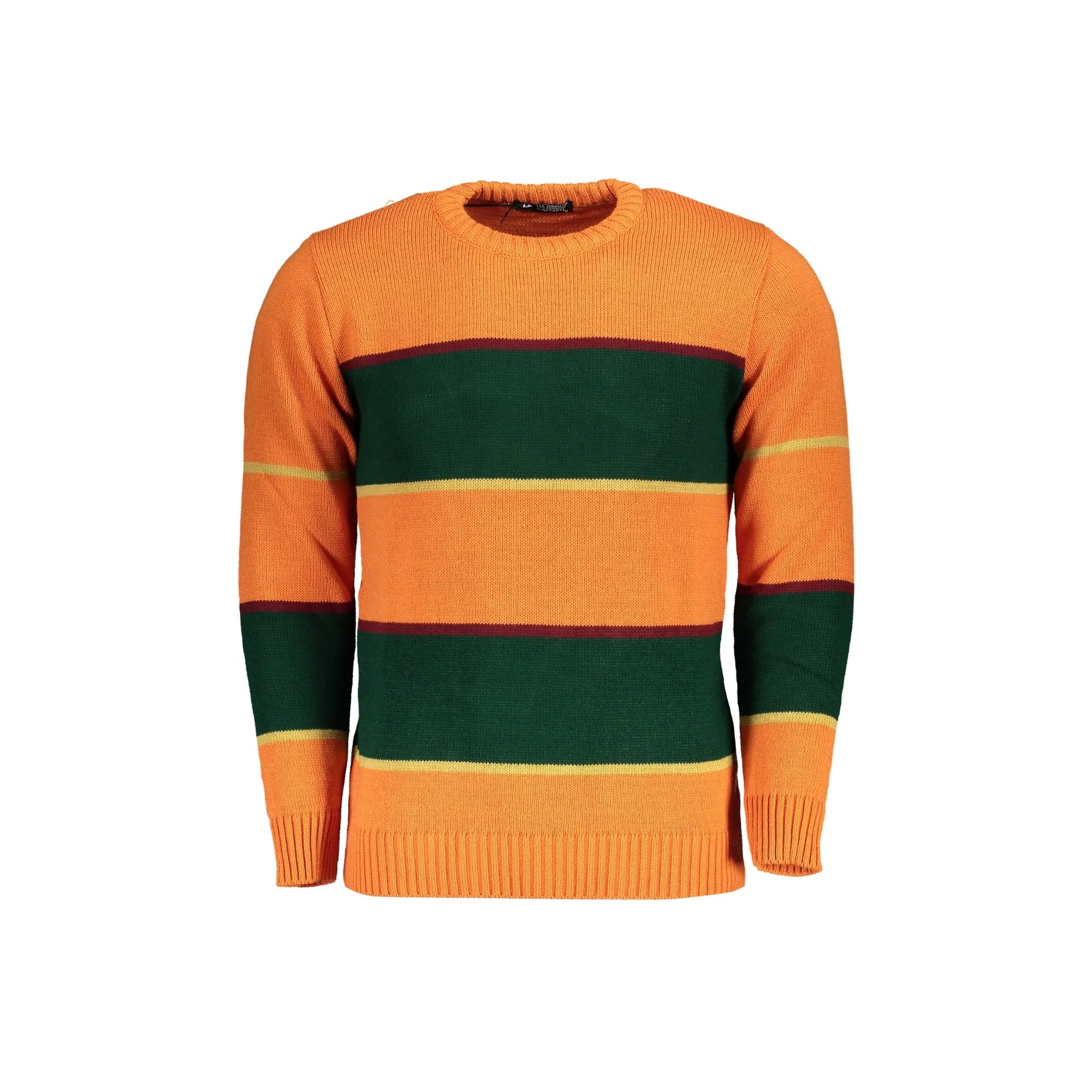 U.S. GRAND POLO MAGLIONE UOMO ARANCIO