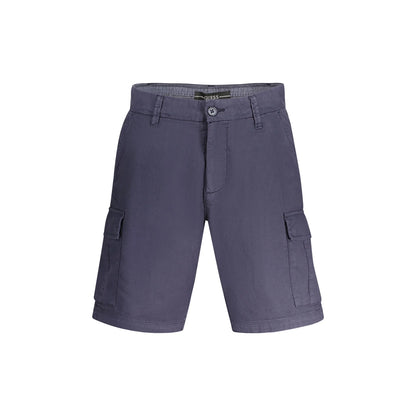 Guess Jeans Short Bermuda Uomo Blu Logo Pantaloni - foto prodotto